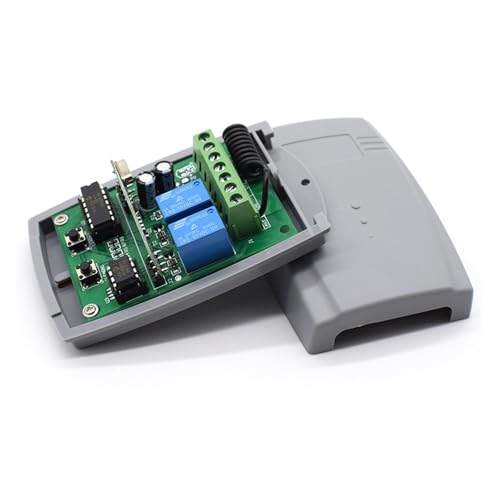 Controlador receptor de puerta garaje universal con código desplazamiento 12-24 V CC(433mhz Universal receiver)
