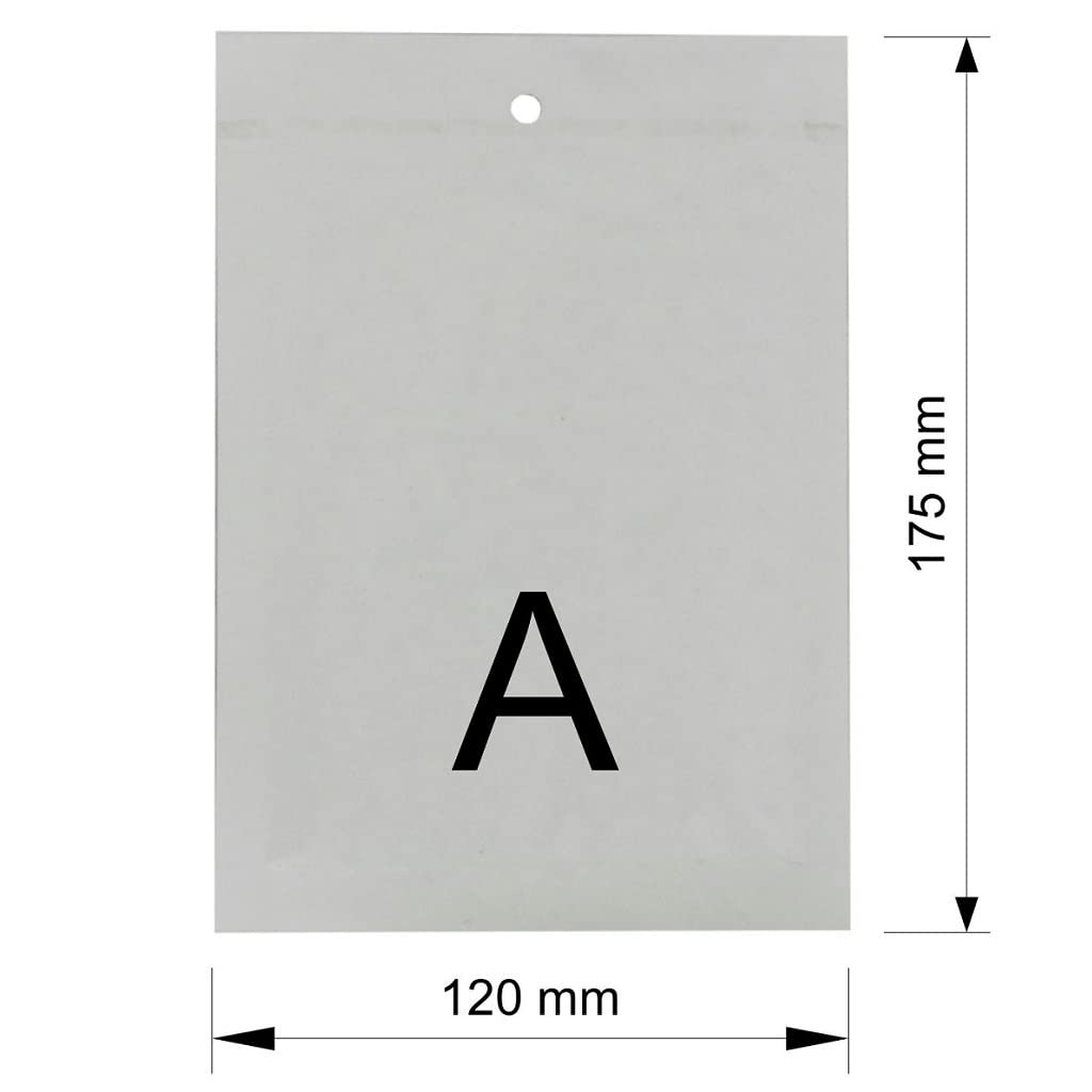 TIBU Torba bąbelkowa, materiał do pakowania, koperty, koperty bąbelkowe, koperty bąbelkowe, rozmiar A 120 x 175 mm, 100 x 165 mm, 500 sztuk