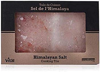 Vital VGH1015-01 Himalayan Salt Cooking Tile, 8" x 12"