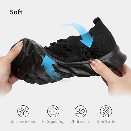 Mens Tennis Shoes Running Walking Gym Workout Athletic Non Slip Athletic Fashion Sneakers Lightweight Breathable Sport Jogging Hiking Casual Shoes4