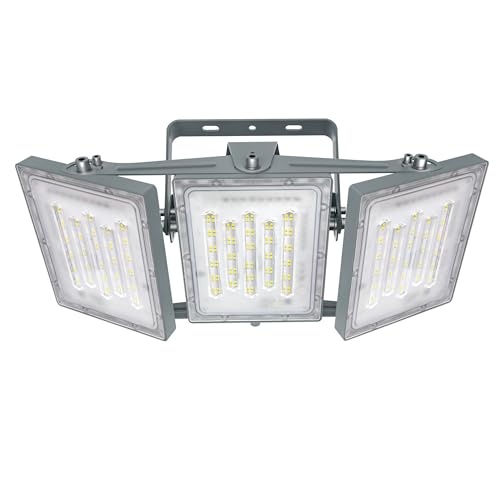 Projecteur LED Bapro 300W Éclairage Extérieur Puissant IP65 - Lumière Blanche Froide 6000K Pour Jardin, Garage, Terrasse Et Éclairage Public