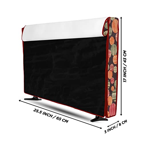 Image of Transparent LCD /LED T.V Protector Cover with Zipper Enclosure for 26 Inch Suitable for All Major Brand & Model (Color-Multi, Size-25.5.3x17 Inches)