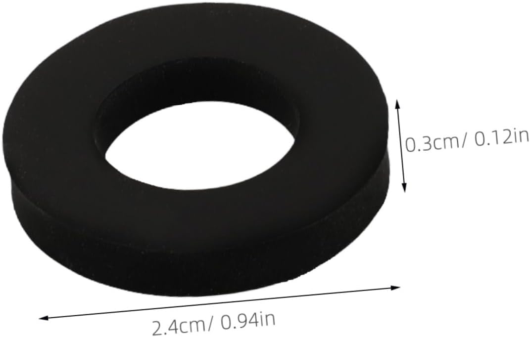 5pcs Soda Machine Seal Rings Carbonized Gasket O-ring Reusable Rubber Washers for Soda Maker Machine