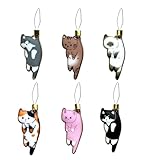 Opciones adorables: ¡Disfruta del hilo de agujas con un toque divertido! Nuestro hilo de alfileres para gatos viene en seis adorables patrones diferentes de gato, cada uno con una adorable y crujiente cabeza de gato. Elija entre marrón, gris, blanco con marcas siamesas, blanco y negro, calicó o gato rosa.