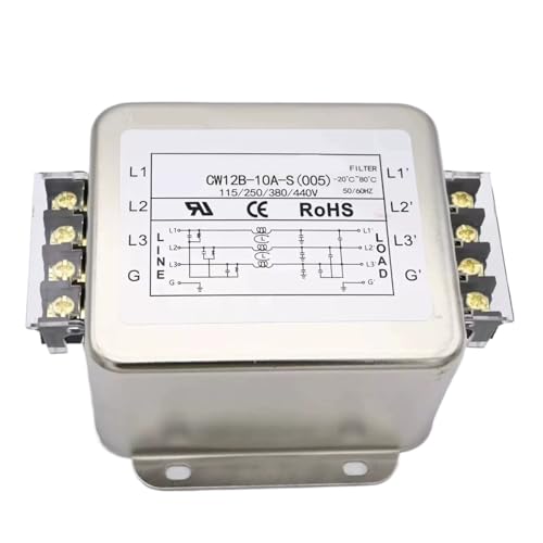 Filtre de puissance triphasé CW12B-10A-S 005 pour bornier électrique de machine - 2