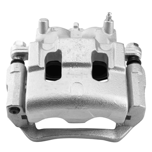 Image of Detroit Axle - 2pc Front Brake Calipers for 2017-2022 Ford Edge Lincoln MKX | Continental, Disc Brake Calipers with Brackets 2018 2019 2020 2021 Replacement