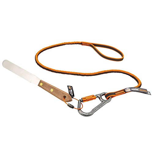 Image of Tool Tethering Kit for Glaziers, Includes Tool Lanyards and Attachments for Spray Cans and Putty Knives, Ergodyne Squids 3185
