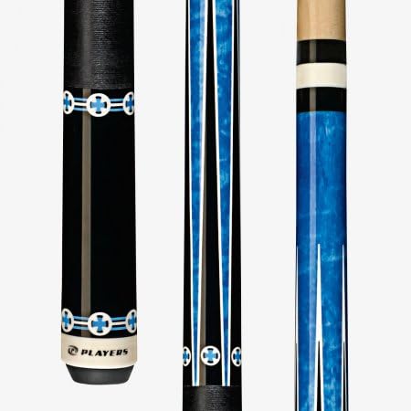 Taco de Billar Players Classic Series Maple Azul miniatura 1