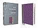 NIV, Thinline Bible, Giant Print, Leathersoft, Gray/Purple, Red Letter, Thumb Indexed, Comfort Print