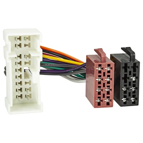 tomzz Audio 7038-003 Câble Adaptateur Radio Compatible avec Nissan Almera Primera Micra Terrano X-Trail Navara sur Norme 16pins ISO