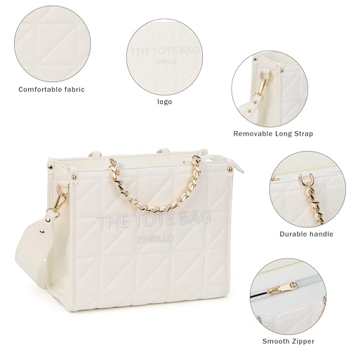 Image of Chinllo Tote Bag for Women Top Handle Satchel Purse and Handbags with Shoulder Strap
