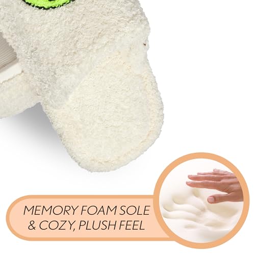 Funky Junque Cozy Microfiber Women's Slippers with Non-Slip Sole - Easter Designs, Spring Patterns3
