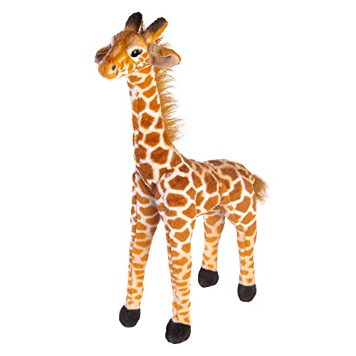 Giraffe Stuffed Animal Lifelike Stuffed Animal Design With Wire-Framed Legs & Soft Posable Neck Giraffe Plush Doll For Boys And Girls’s Birthday (20 Inches) #TOP18