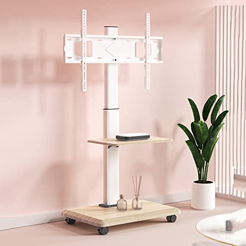 Soporte móvil para TV 26-65 pulgadas con ruedas y bandeja ajustable miniatura 1