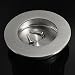 Produktbild Goldenwarm MC001-50 Schiebetürgriffe, 50 mm, rund, verdeckte Schrauben, Fingergriffe, gebürsteter Edelstahl, 6 Stück
