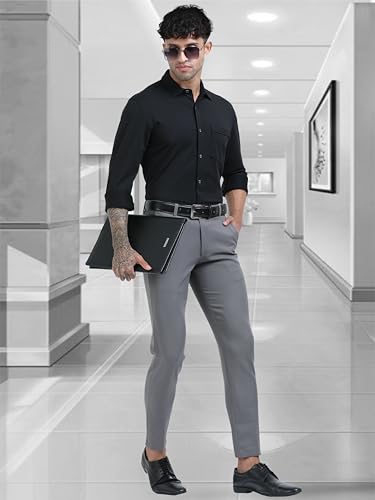 Image of STELLERS Premium Cotton Formal Shirt | Stretchable | Wrinkle Free | Quick Dry | Feather Touch Feel