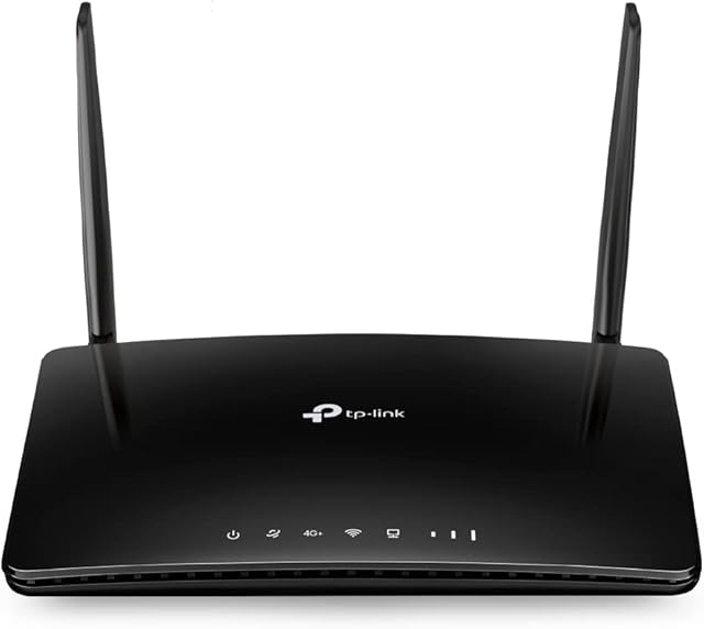 TP-Link AC1200 4G+ Cat6 Wireless Dual Band Gigabit Router, 4G Network SIM Slot Unlocked, with MU-MIMO technology, No Configuration required, Guest Network & Parental Control, UK Plug (Archer MR500)