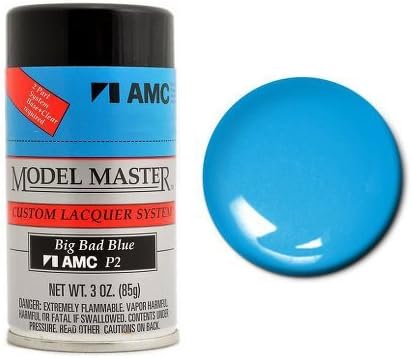 Testors Big Bad Blue, 3oz Spray Paint ~ 28127 ^