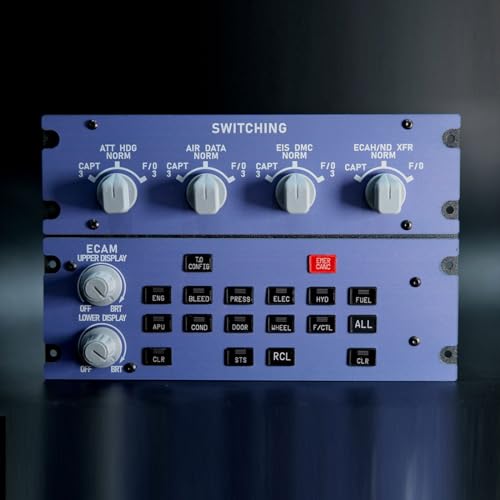 Panel de Cabina ECAM Tamaño Completo A32X para MSFS 2020/2024 miniatura 5
