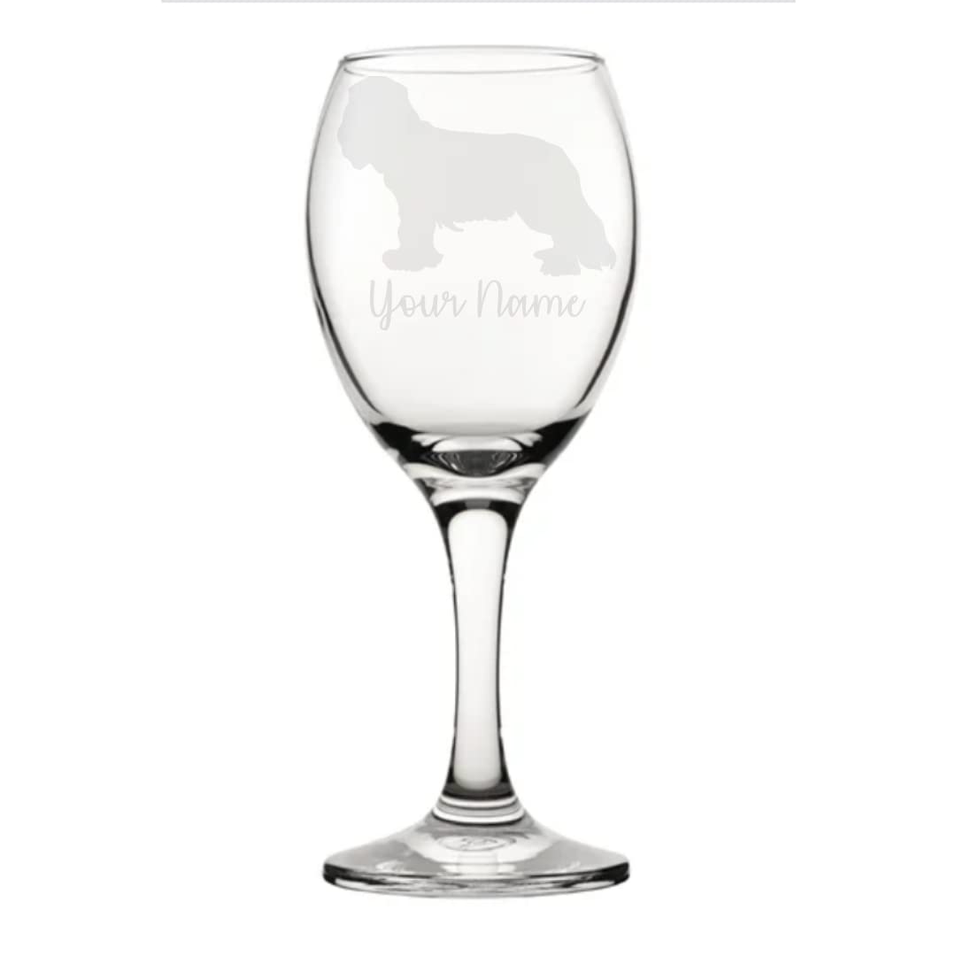 Personalised Cavalier King Charles Spaniel Engraved Wine Glass, Dog, Gift for Women, Gift for men