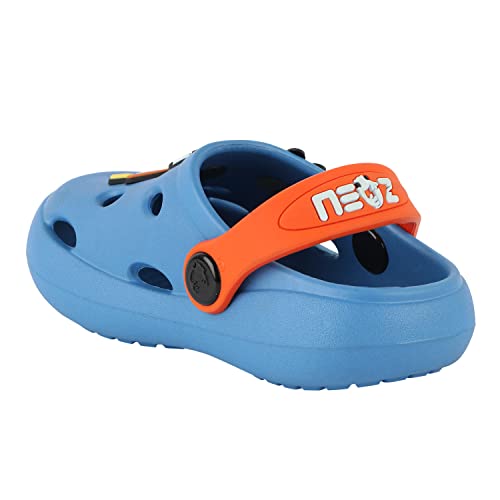 Image of NEOZ Casual Slingback Clogs for Kids with Soft Sole | Slip-On Breathable, Lightweight | Comfortable & Durable | Stylish Indoor & Outdoor Sandals Clogs for Kids