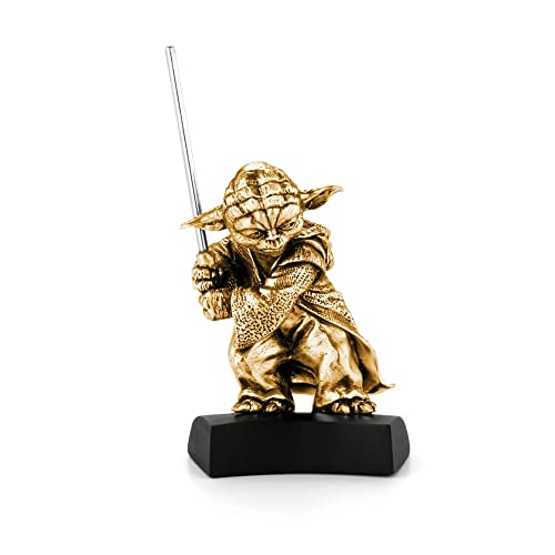 Star Wars By Royal Selangor EC4323A Limited Edition Master Yoda Figur, vergoldet Star Wars By Royal Selangor EC4323A Limited Edition Master Yoda Figur, vergoldet