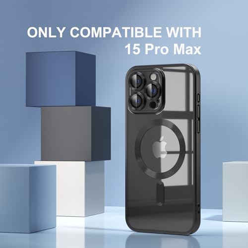 Image of Misea Magnetic for iPhone 15 Pro Max Case Compatible with MagSafe