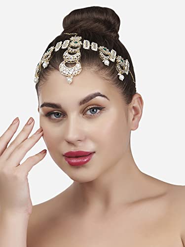 Tone Kundan & Bridal Maangtikka-ZPFK13191