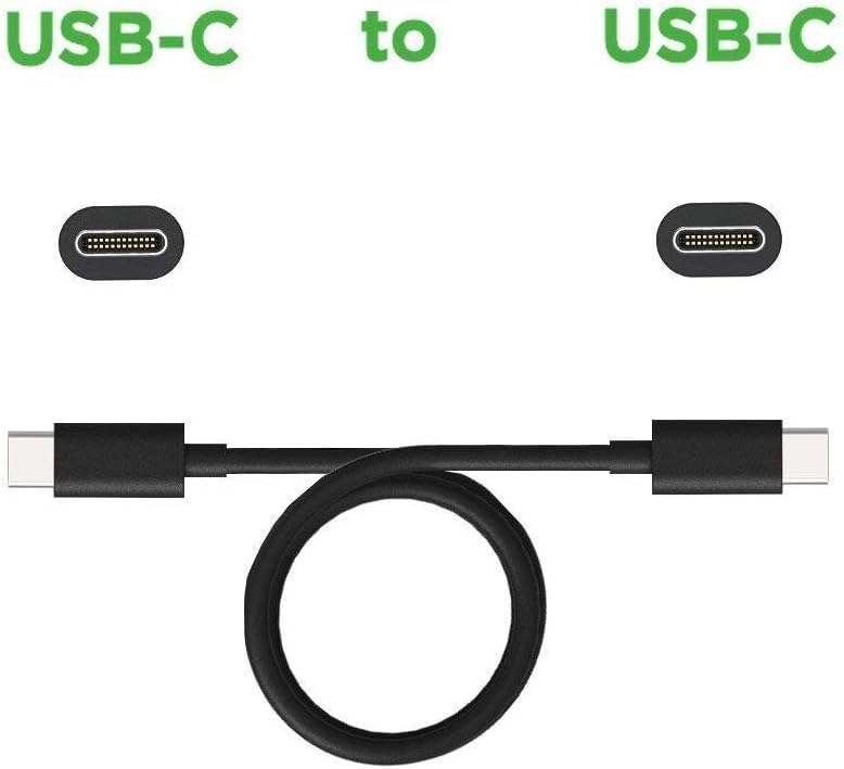 Image of Motorola Original Super-Fast USB-C to C Cable (100cm) | 68W TurboPower | Works with Moto G60,G71,G62,G73,G53,G64,G60,Edge 20, Edge 30, Edge 40, One Fusion+