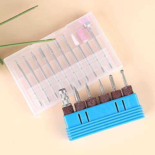 Nagelfräser für Gelnägel Acrylnägel oder Naturnägel. Diamant Bit Set für Elektrische Nagelfeile zum Schleifen Modelieren… – Bild 5