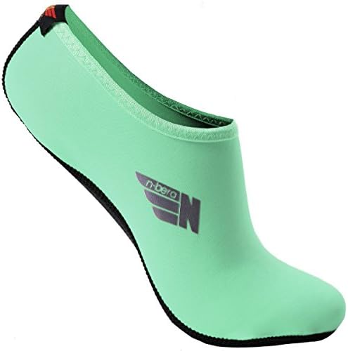 NBERA Quick-Dry Solid Color Light Weight Low Cut Swimming Shoes/IAS019-MINT-XS