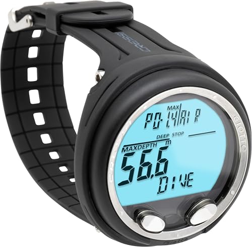 Cressi Giotto Wrist Computer, Black/Gray