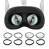 Vakdon VR Lens Protectors Scratch Pad voor Oculus Quest 2 VR Headset, inclusief VR Bijziendheid Bril frame Compatibel…
