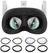 Vakdon Cadre de lentille Anti-Bleu andTampon à gratter de lentille protégeant Les Lunettes de myo...