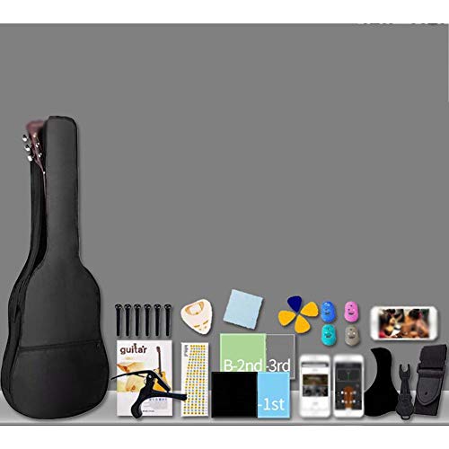 Guitare Acoustique 38″ Guitare Classique avec Sac de Performance Ficelle en Acier Sangle Débutants Adultes Guitare Musique Populaire en Jouant, 9 Couleurs Gdming (Color : B) - Les Beatles, Paul McCartney, John Lennon, RIngo Starr, George Harrison Guitare Acoustique 38" Guitare Classique avec Sac de Performance Ficelle en Acier Sangle Débutants Adultes Guitare Musique Populaire en Jouant, 9 Couleurs Gdming (Color : B) – Image 7
