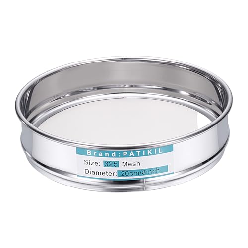Tamis de laboratoire 325 mailles en acier inoxydable 304 durable