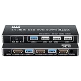 Boîtier de Commutation KVM Plug-and-Play: Les commutateurs KVM USB 3.0 BolAAzuL offrent des fonctionnalités Plug-and-Play, vous permettant de connecter et de basculer rapidement entre les appareils sans installation ni configuration complexes. Cela simplifie le processus de configuration et rend le commutateur KVM facile à utiliser, vous n'avez plus besoin de brancher et débrancher des périphériques à plusieurs reprises, protégeant les ports de l'ordinateur tout en améliorant l'efficacité du travail.