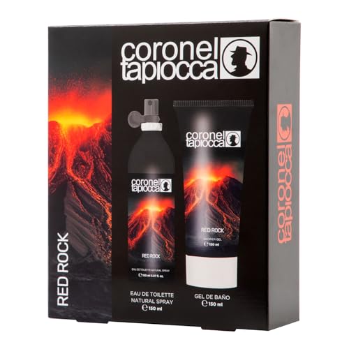 CORONEL TAPIOCCA - Red Rock, Estuche de Regalo Hombre, Colonia 75...