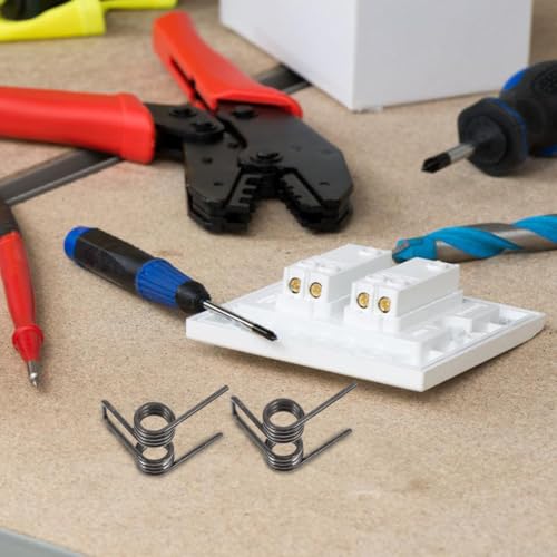 Angoily Torsionsfeder Aus Edelstahl 6.50X5.00X4.00Cm Kleine Ersatzfeder Für Elektriker Reparatur Und Industrie Anwendungen Vielseitige Metallfedern Im 2Er Set