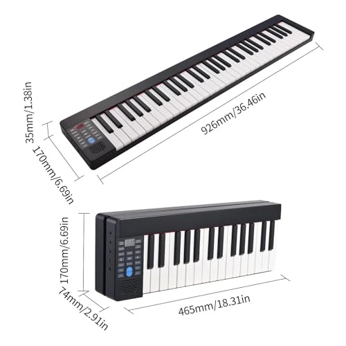 Clavier Électronique De Musique Numérique À 61 Touches, Piano Électrique Multifonctionnel Pour Étudiant, Instrument De Fonction De Microphone - Les Beatles, Paul McCartney, John Lennon, RIngo Starr, George Harrison Clavier Électronique De Musique Numérique À 61 Touches, Piano Électrique Multifonctionnel Pour Étudiant, Instrument De Fonction De Microphone – Image 7
