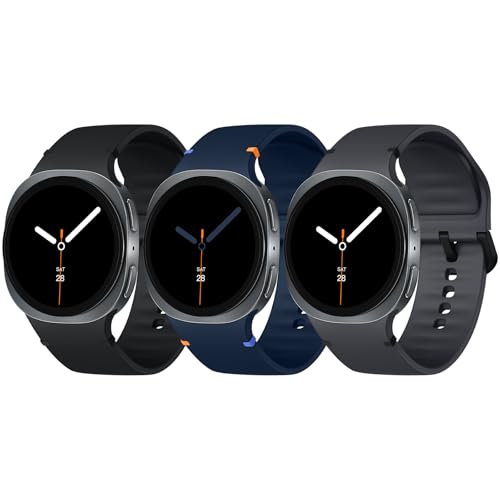 Image of Acextro 3 Pack Sport Band Compatible for Galaxy Watch 7 Bands 44mm 40mm