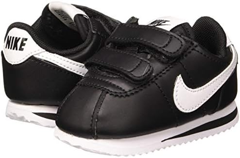 Nike Kids Baby Boy's Cortez Basic SL (Infant/Toddler) Black/White 7 Toddler | Image 6