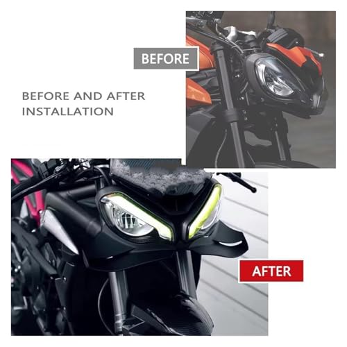 Ailes aérodynamiques avant de moto pour Speed Triple 1200 RS - 4