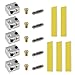 Kit di montaggio per estrusore stampante 3D in alluminio riscaldatore blocco ugello Hotend gola tubo con isolamento termico pad per E3D V6 stampa 3D
