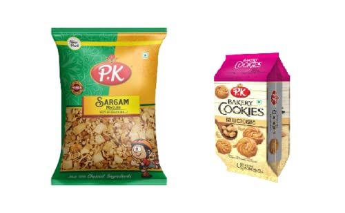1% OFF on P.K Sargam Mixture Cornflakes Namkeen/Dalmot (1 Kg) With Free kaju/Cashew Cookies (200 Gm) 1% OFF on P.K Sargam Mixture Cornflakes Namkeen/Dalmot (1 Kg) With Free kaju/Cashew Cookies (200 Gm)