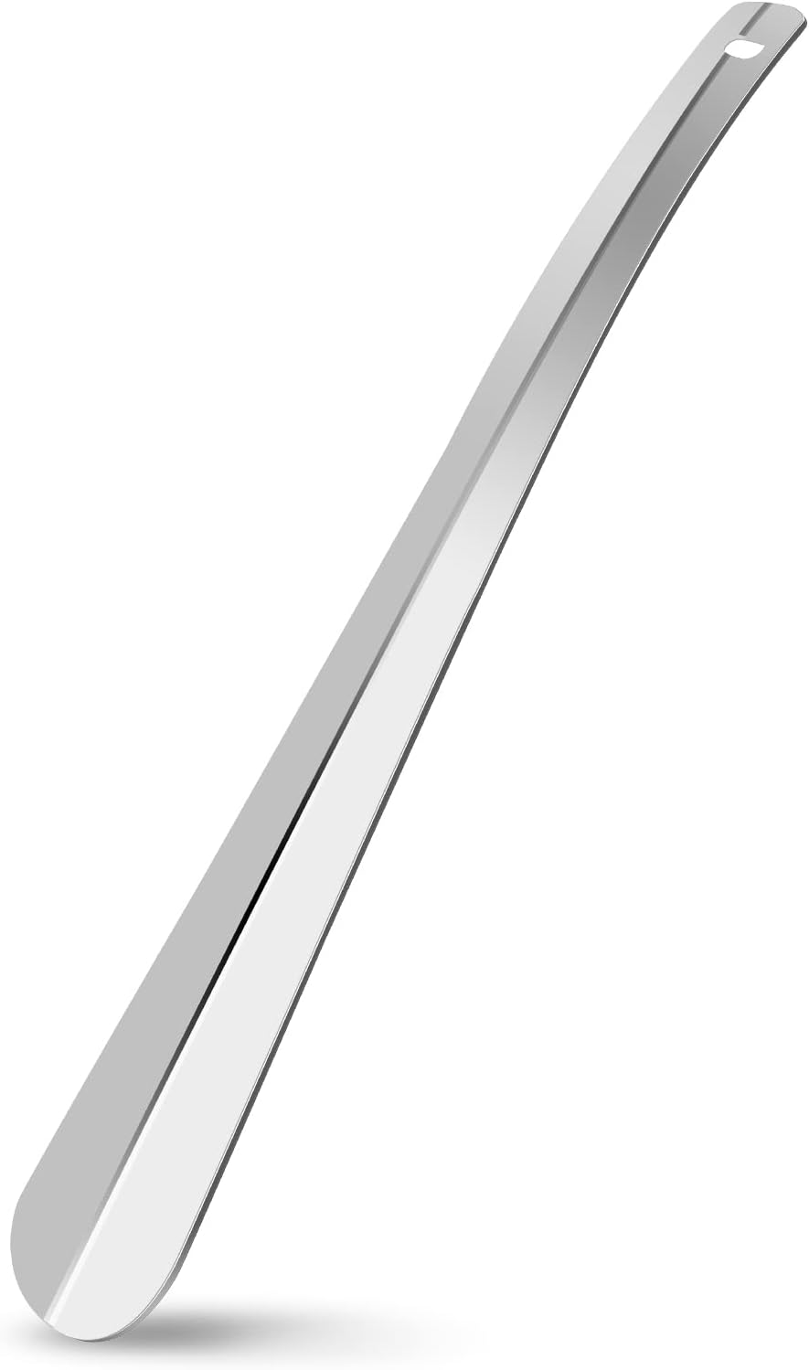 Aolalow Metal Shoe Horn 12 Inch Long Shoe Horns for
