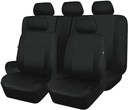 Flying Banner Universal Car Seat Cover Sets (All Black)