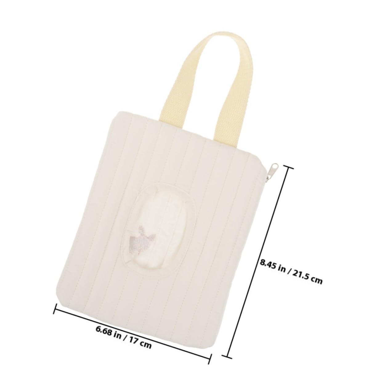 2pcs Refillable Wipes Dispenser Portable Travel Wipe Case for Diaper Bag Nursery Small Wet Dry Holder Organizer