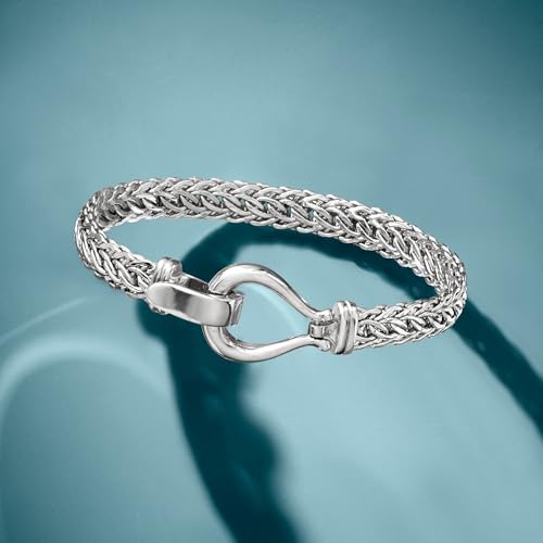 Ross-Simons Sterling Silver Cestina-Link Bracelet4