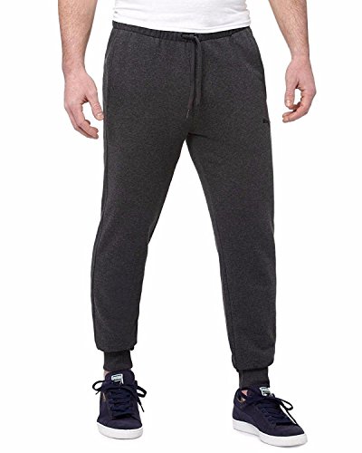 PUMA Men's French Terry Pant (Dark Charcoal Grey, XX-Large)